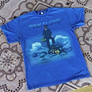 Rare Pink Floyd Faceless Man Wish You We’re Here Tee